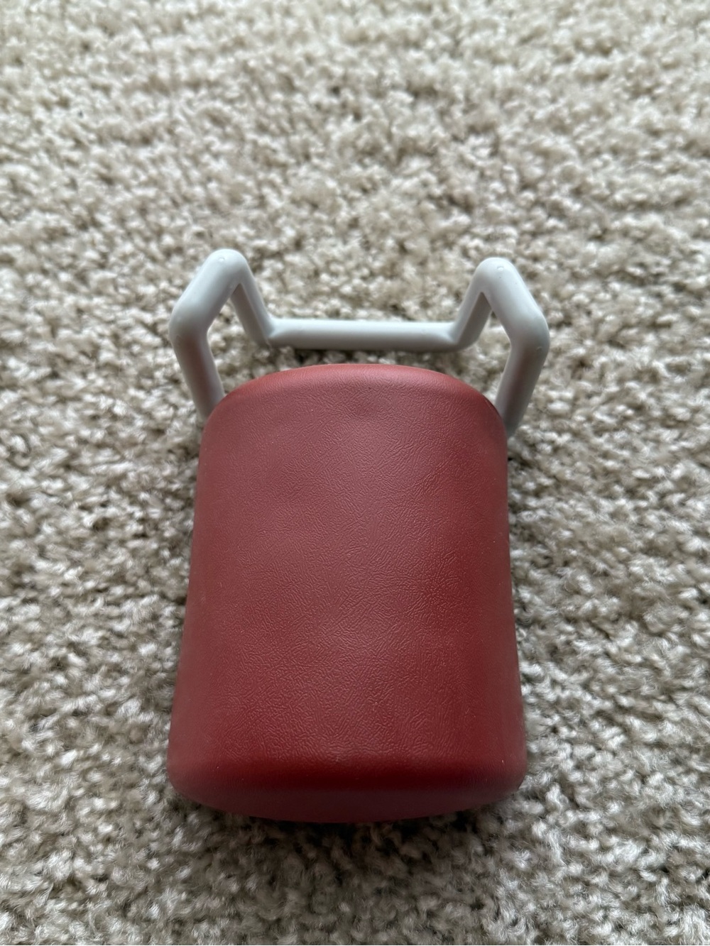 Toy Horse Saddle Brown Plastic Replacement Accessory